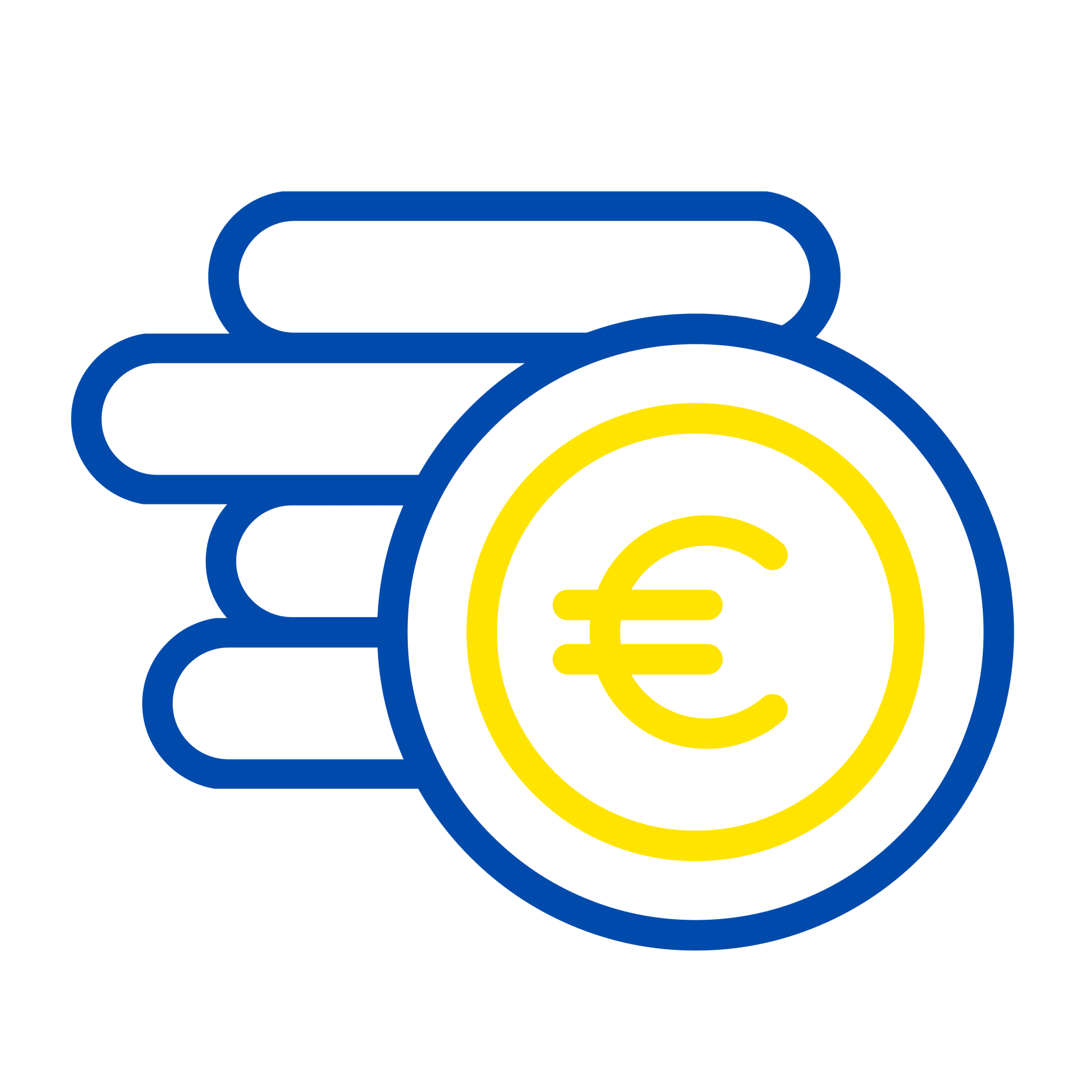 Symbol mit Euro-Münzen - attraktive Vergütung und finanzielle Benefits im Unternehmen.