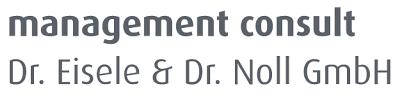 Logo: management consult Dr. Eisele & Dr. Noll GmbH