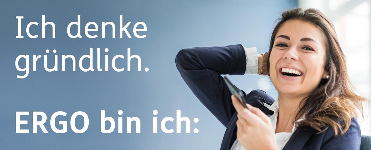 Ich denke ökologisch. ERGO bin ich.