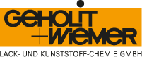 Logo: GEHOLIT + WIEMER Lack- und Kunststoff-Chemie GmbH